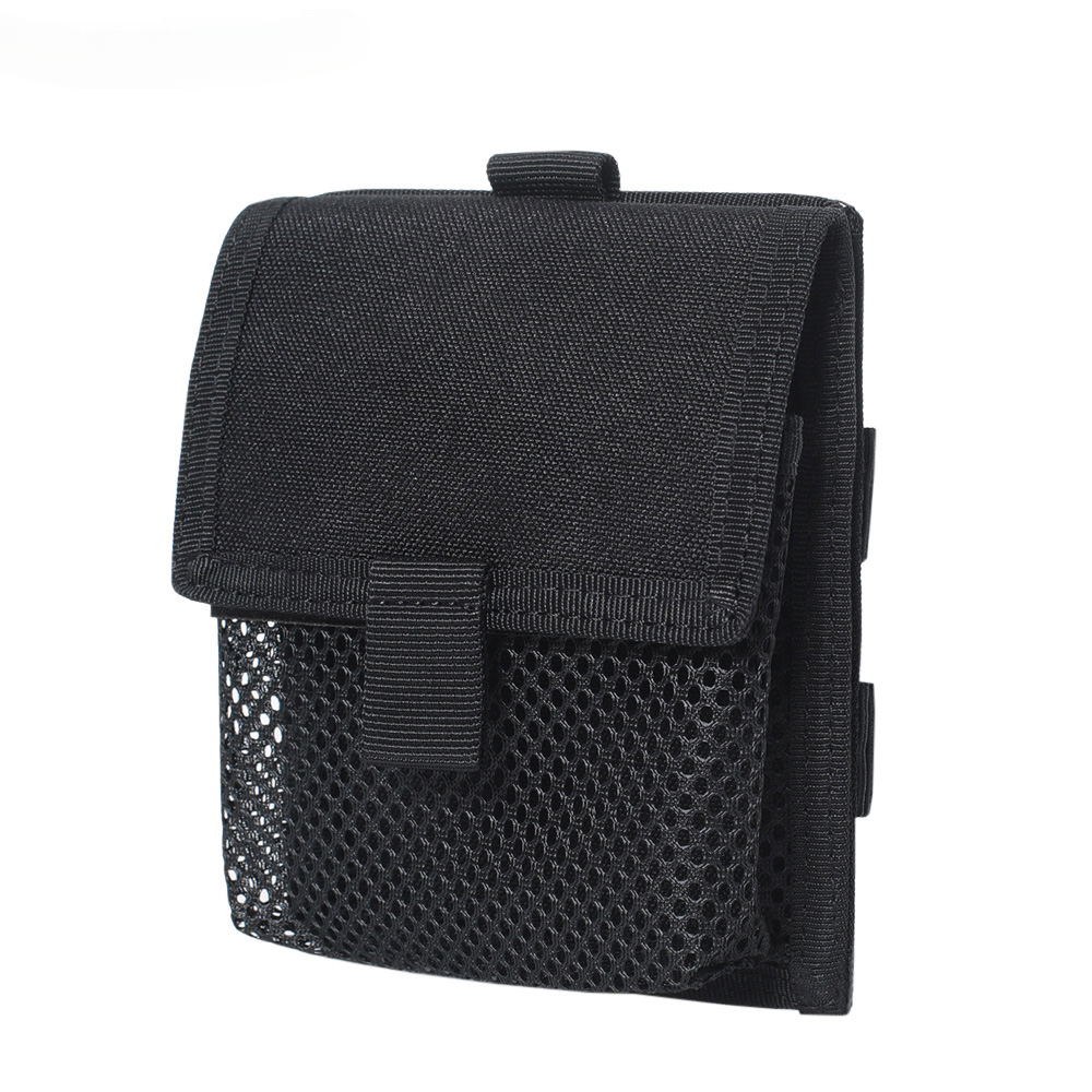 Edc Able Carry - フックループ付きモールポーチベルトウエストパック、小さな電話ポケット、EDCツールバッグ、キャンプ、ランニング、ハンティング、アクセサリー