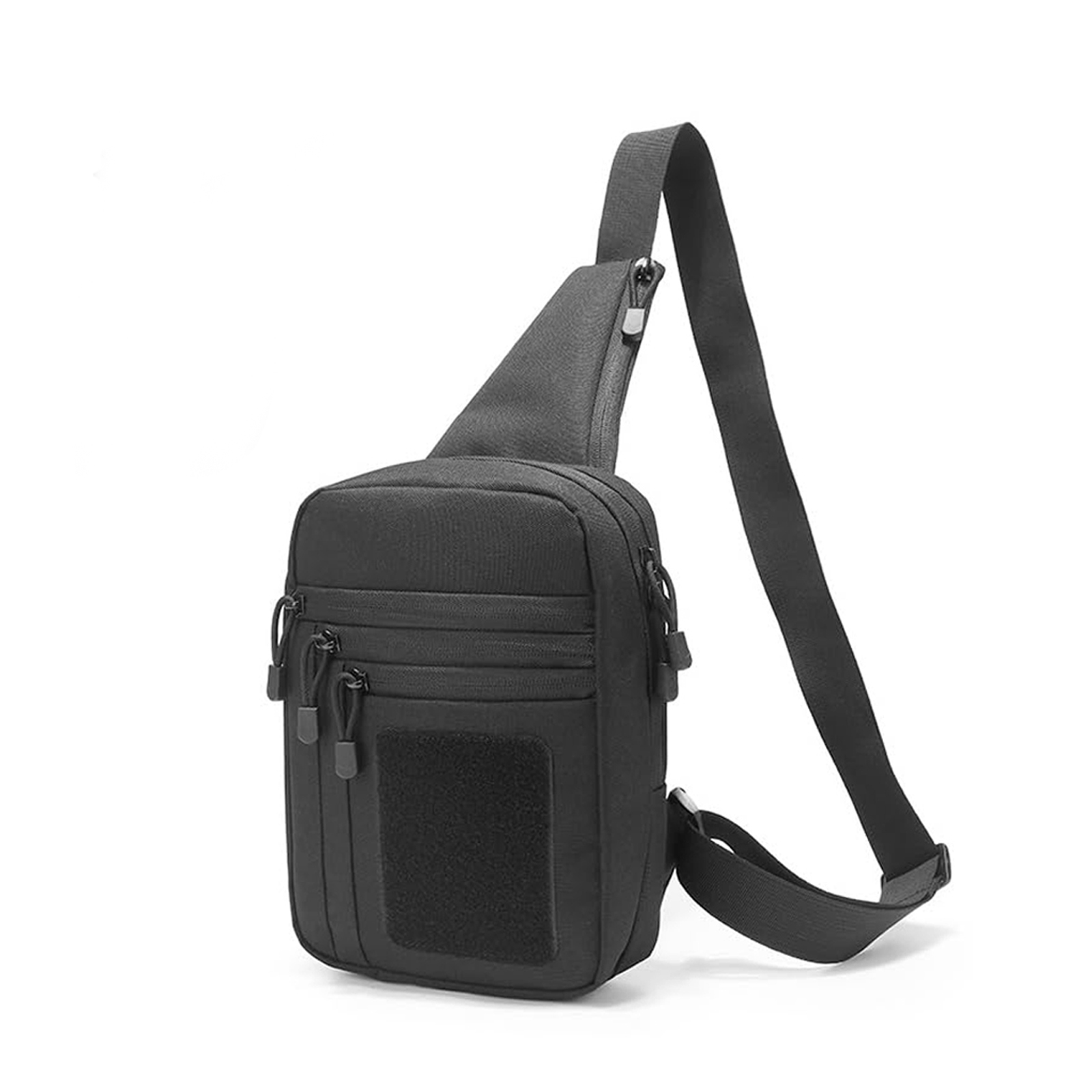 Edc Carry Bag For Men - メンズ用隠し携行クロスボディバッグ、CCWスリングバッグEDCキャリーバッグショルダーナイロン高品質チェストパックガンバッグ（ハンドガン用）