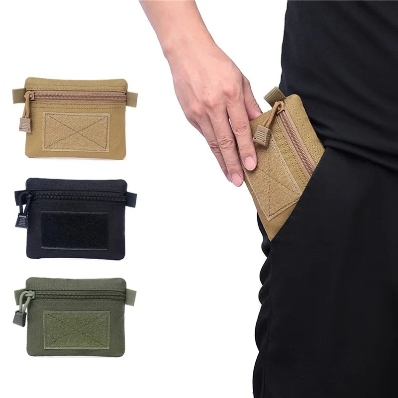Edc Carry Card - 防水アウトドアキャンプ EDC モールウォレット ポータブルトラベルジッパーウエストポーチ ハイキングハンティング用 -