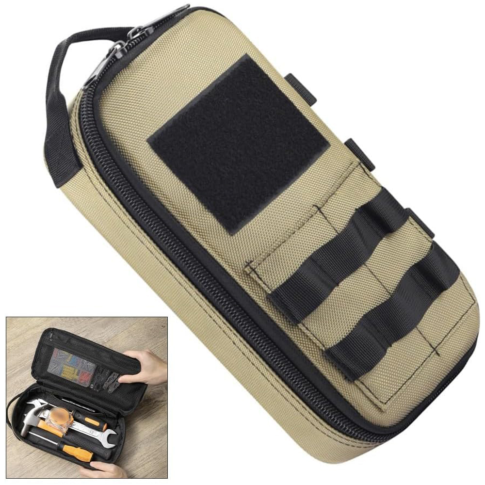 Edc Able Carry - 戦術ユーティリティ EDC ポーチ ヘビーデューティー小型ツールバッグ ポータブルオーガナイザーケース ハンドル付き