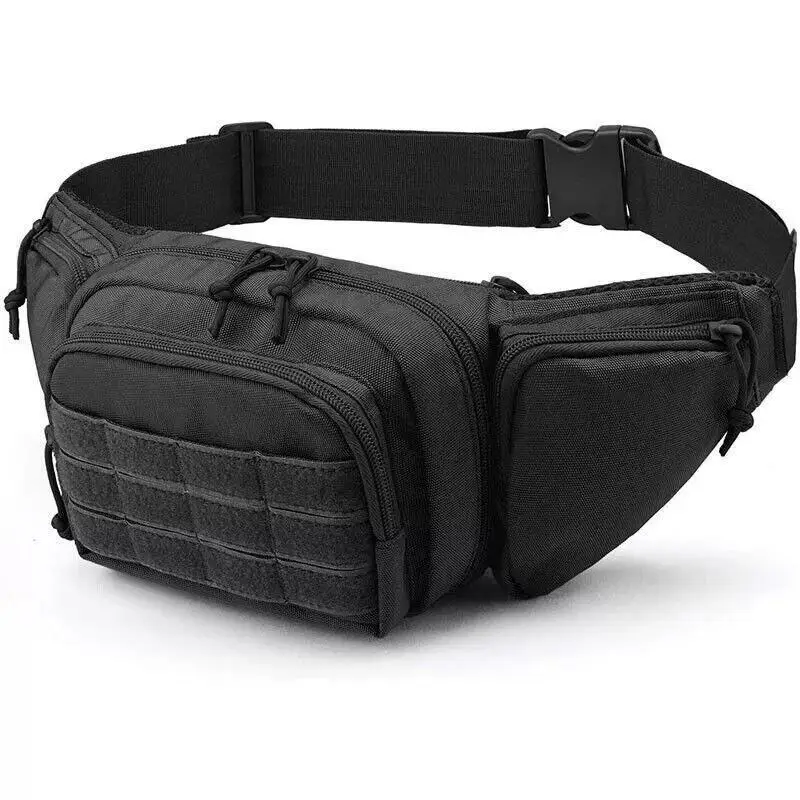 Edc Concealed Carry Holster - 男性用タクティカルファニーパック 隠し持ち CCWホルスター ミリタリーピストルウエストポーチ ガンバッグ 旅行、仕事、アウトドア、EDCギア用