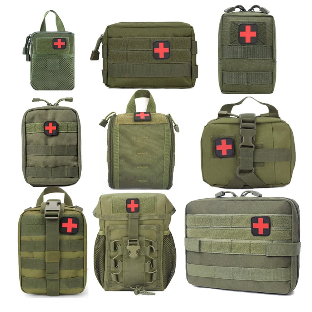 Edc Carry Fanny Pack - IFAK EDC バッグウエストバッグ狩猟ベスト緊急ツールキット屋外応急処置キットキャンプサバイバルバッグ