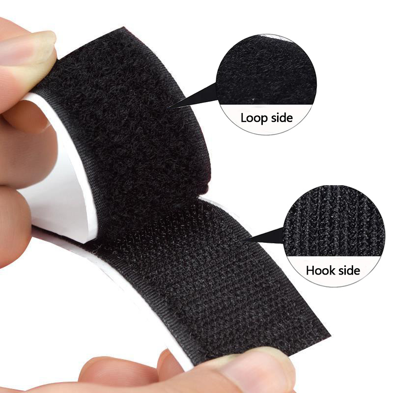 自己粘着フックアンドループテープ 1M 5M 25M ナイロ - Gear Tie Reusable のレビューと価格