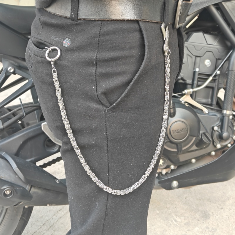 Keel-男性と女性のための盗難防止財布,チェーン,ヒップホ - Wallet Slim Titanium のレビューと価格