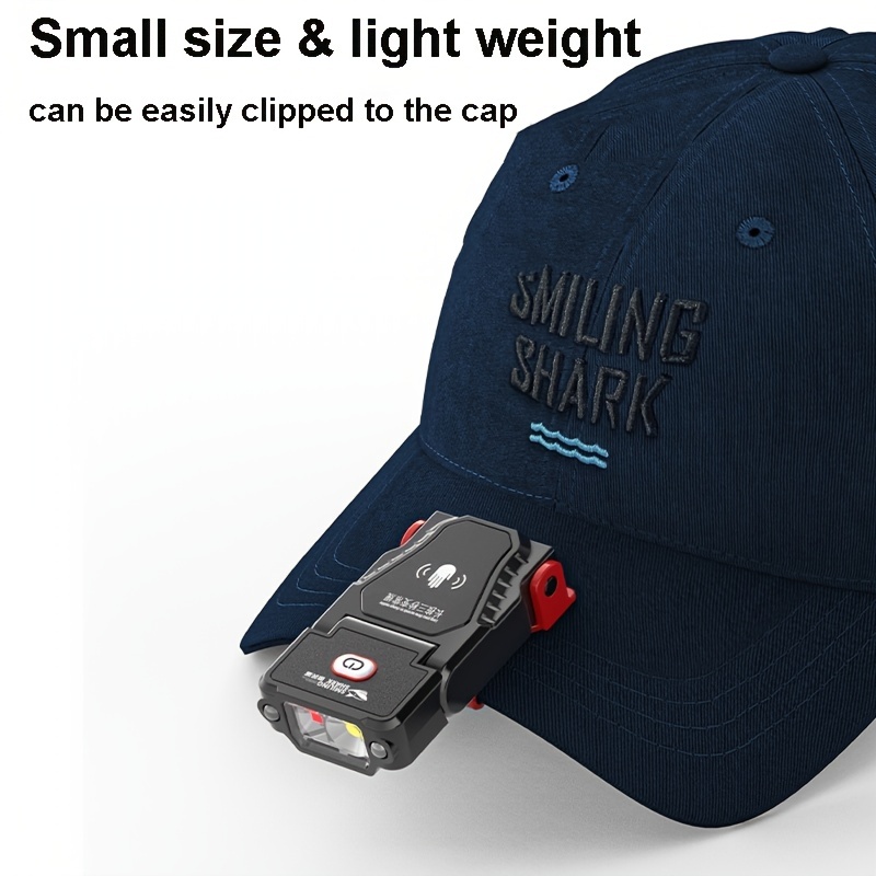 超高輝度USB充電式LEDセンサークリップオン野球帽キャップ - Edc Day Carry のレビューと価格