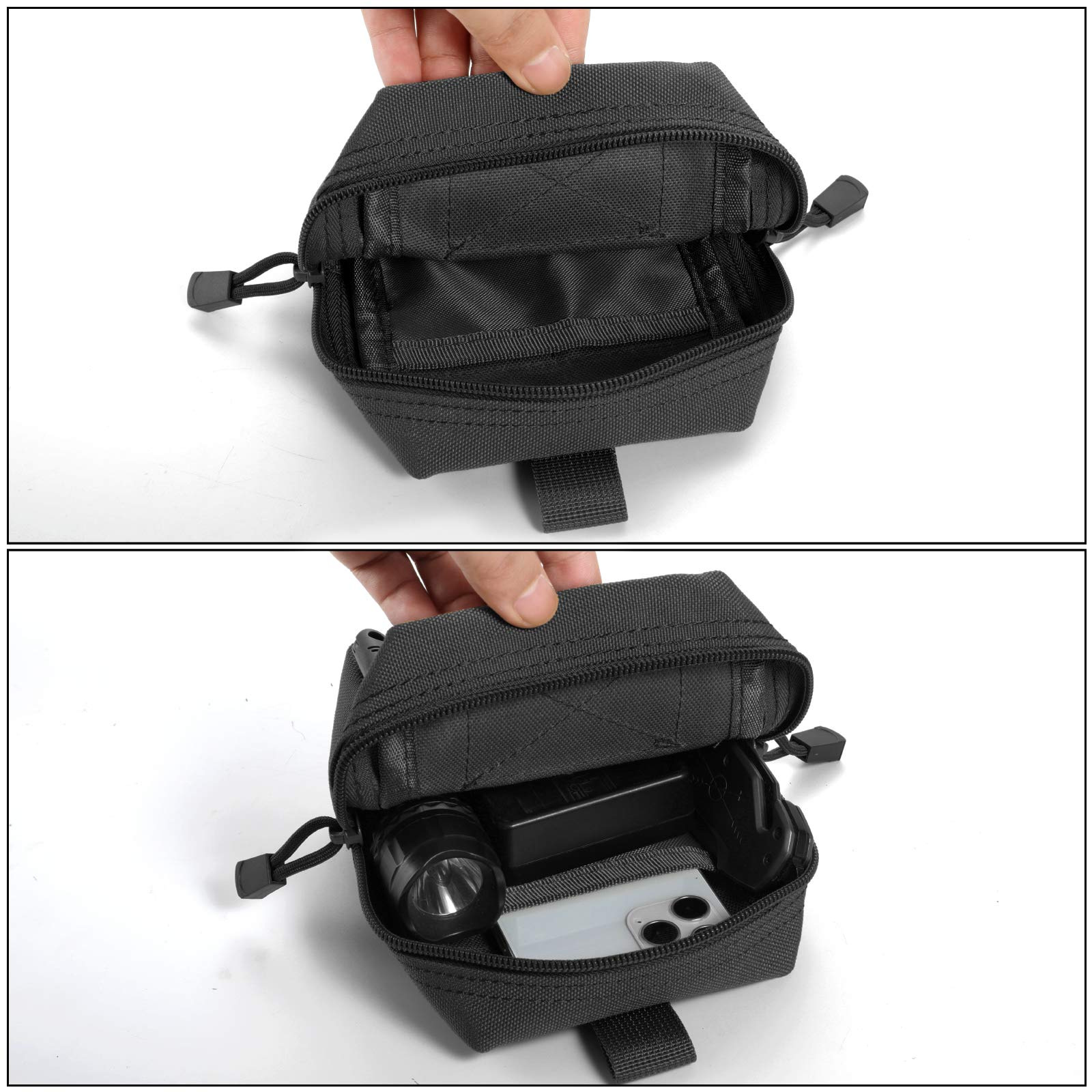 戦術的なモール医療アクセサリーバッグエアソフトコンパクト防水 - Edc Carry Accessories のレビューと価格