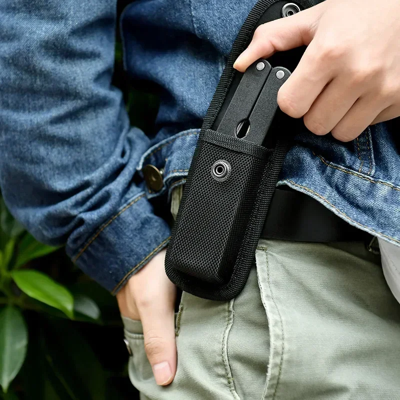 狩猟ナイフカバーバッグナイロンオックスフォードセット折りたた - Edc Able Carry のレビューと価格