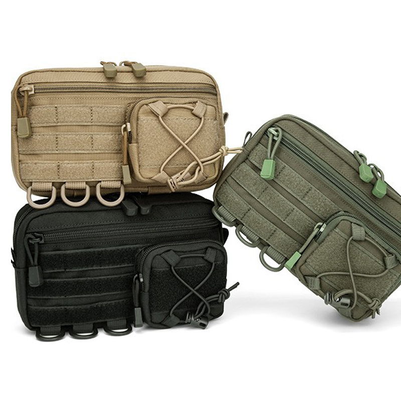 戦術的なモール式水平アドミンポーチ、フロントドローストリング - Edc Able Carry のレビューと価格