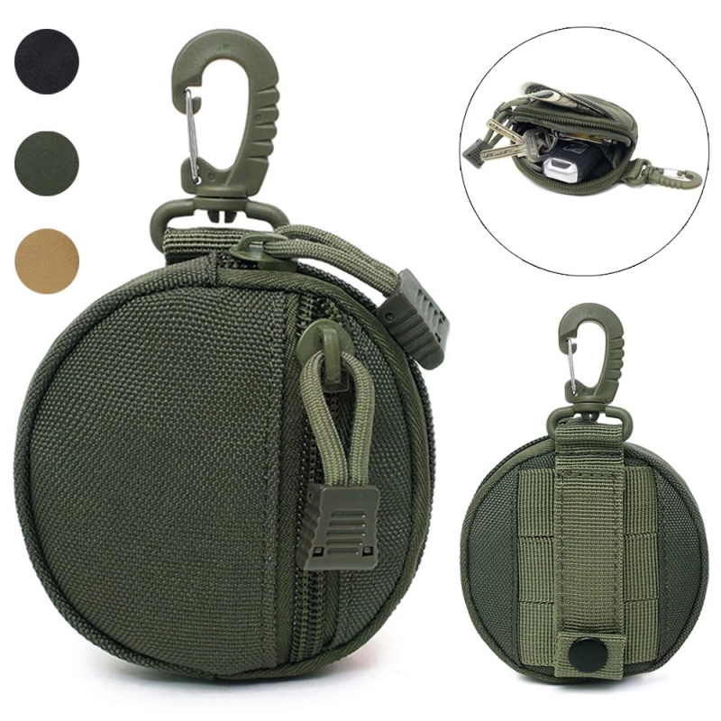 多機能アウトドアウエストバッグ、タクティカルナイロンミニキー - Edc Carry Fanny Pack のレビューと価格