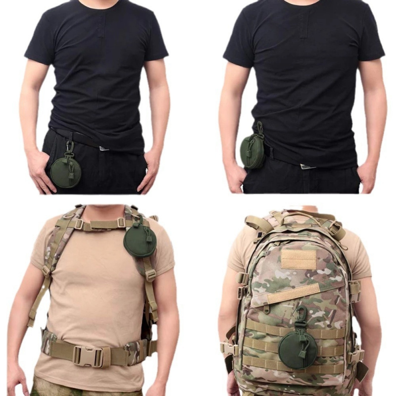 多機能アウトドアウエストバッグ、タクティカルナイロンミニキー - Edc Carry Fanny Pack のレビューと価格