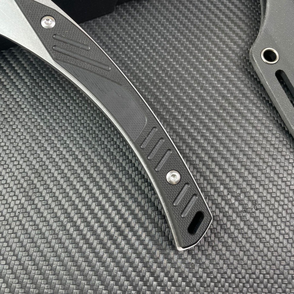 多機能アウトドア KiRi 固定刃ナイフ シース付き 8Cr - Edc Pocket Carry Fixed Blade のレビューと価格