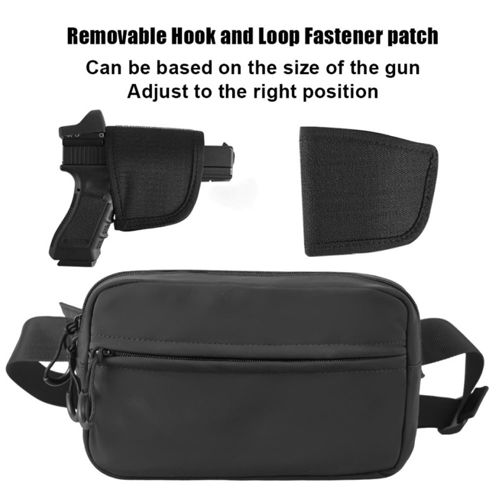 隠しキャリーウエストバッグ戦術的なファニーパックホルスターピ - Edc Concealed Carry Holster のレビューと価格
