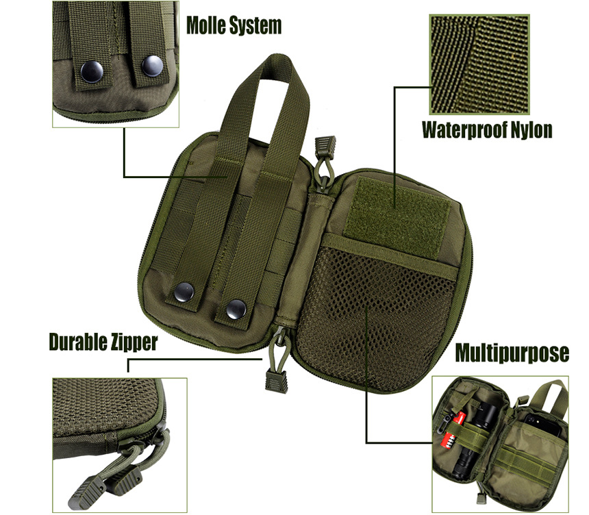 戦術的なEDCポケットオーガナイザーポーチミニ小型ツール収納 - Edc Able Carry のレビューと価格