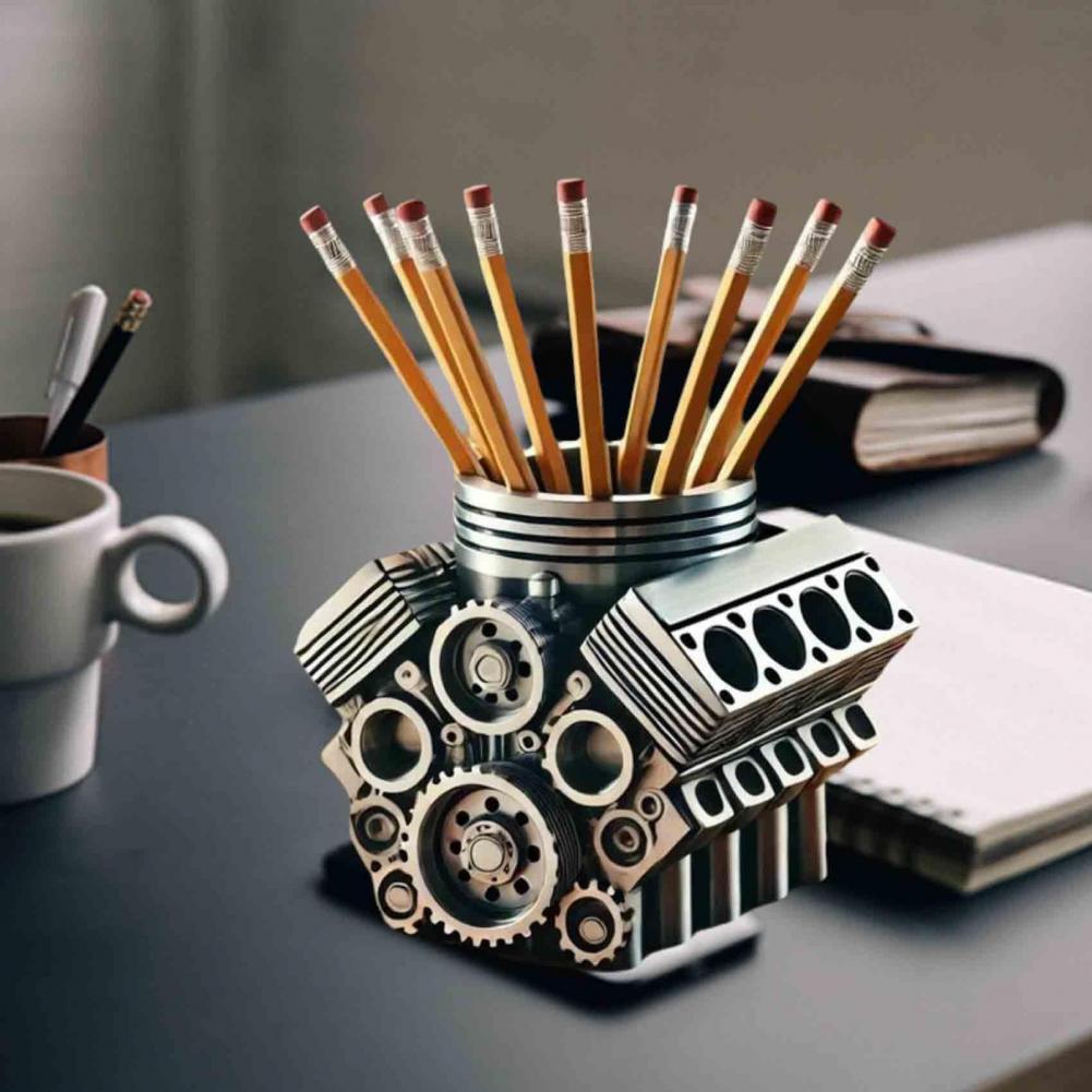 ペンホルダー 樹脂 V8 車エンジンペンホルダー ユニークな - Edc Carry Pen のレビューと価格