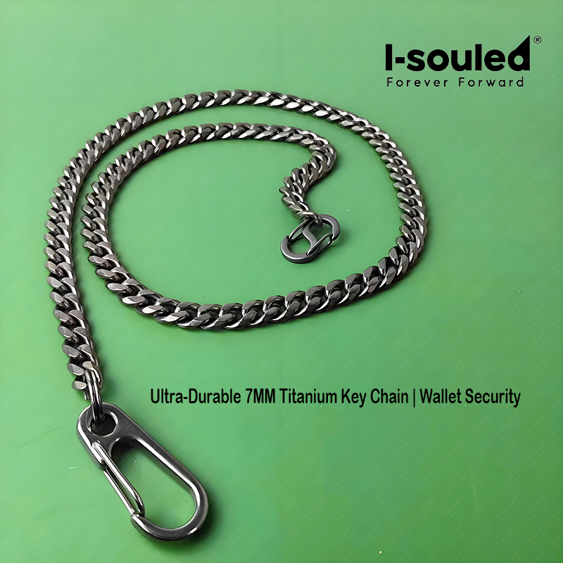 I-souled 7MM チタン製ウォレットチェーン（ファス - Wallet Slim Titanium のレビューと価格