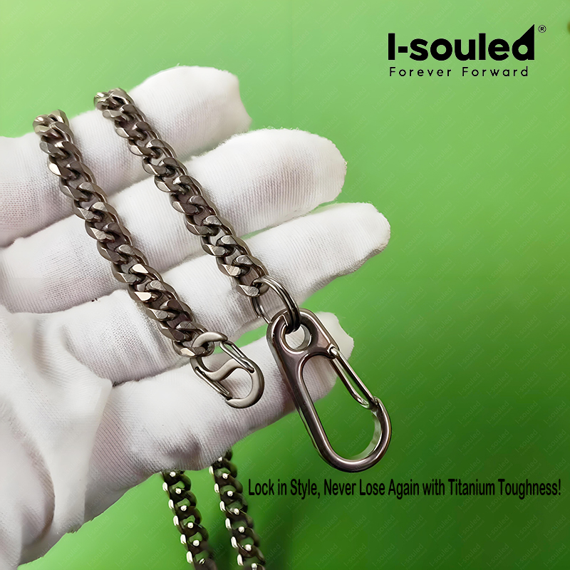 I-souled 7MM チタン製ウォレットチェーン（ファス - Wallet Slim Titanium のレビューと価格