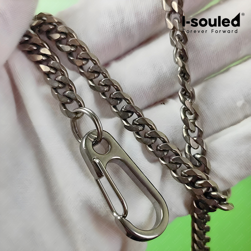 I-souled 7MM チタン製ウォレットチェーン（ファス - Wallet Slim Titanium のレビューと価格