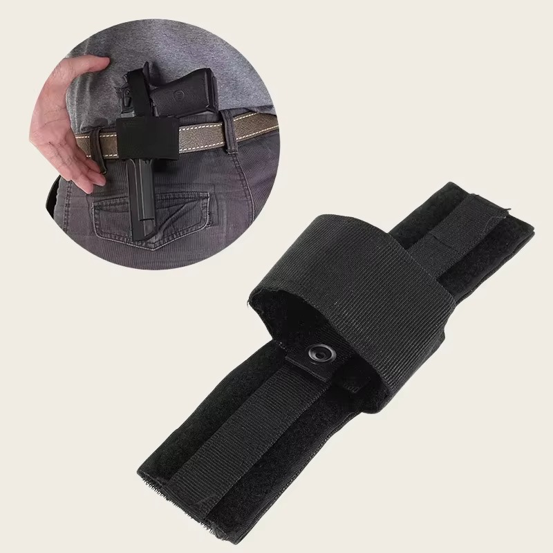 屋外用隠し携行ウエストガンホルダー 軽量コンパクト両端EDC - Edc Concealed Carry Holster のレビューと価格