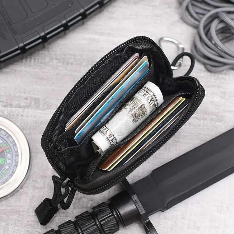 戦術的な EDC ポーチ屋外キー財布財布小銭入れカードスロッ - Edc Carry Fanny Pack のレビューと価格