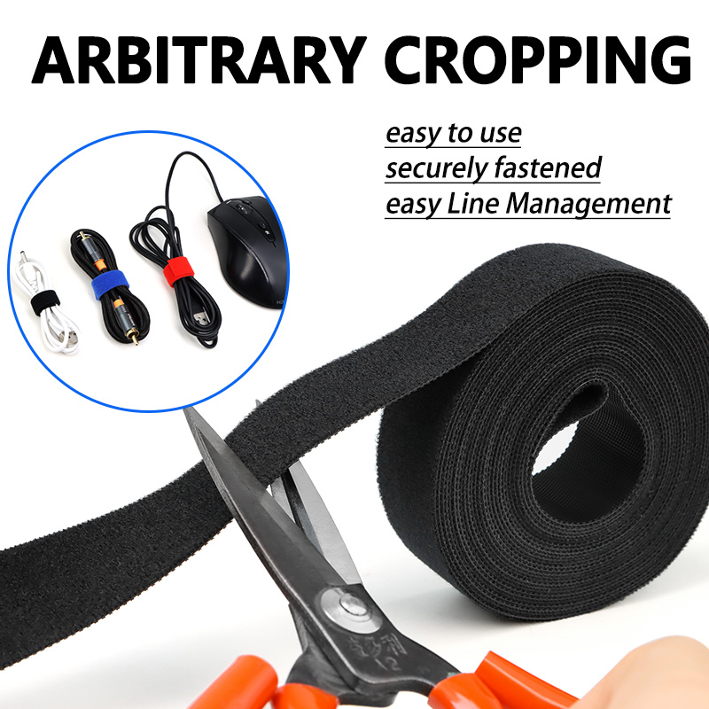 1 ロール 5 メートル再利用可能なフックループナイロン固定 - Gear Tie Reusable のレビューと価格