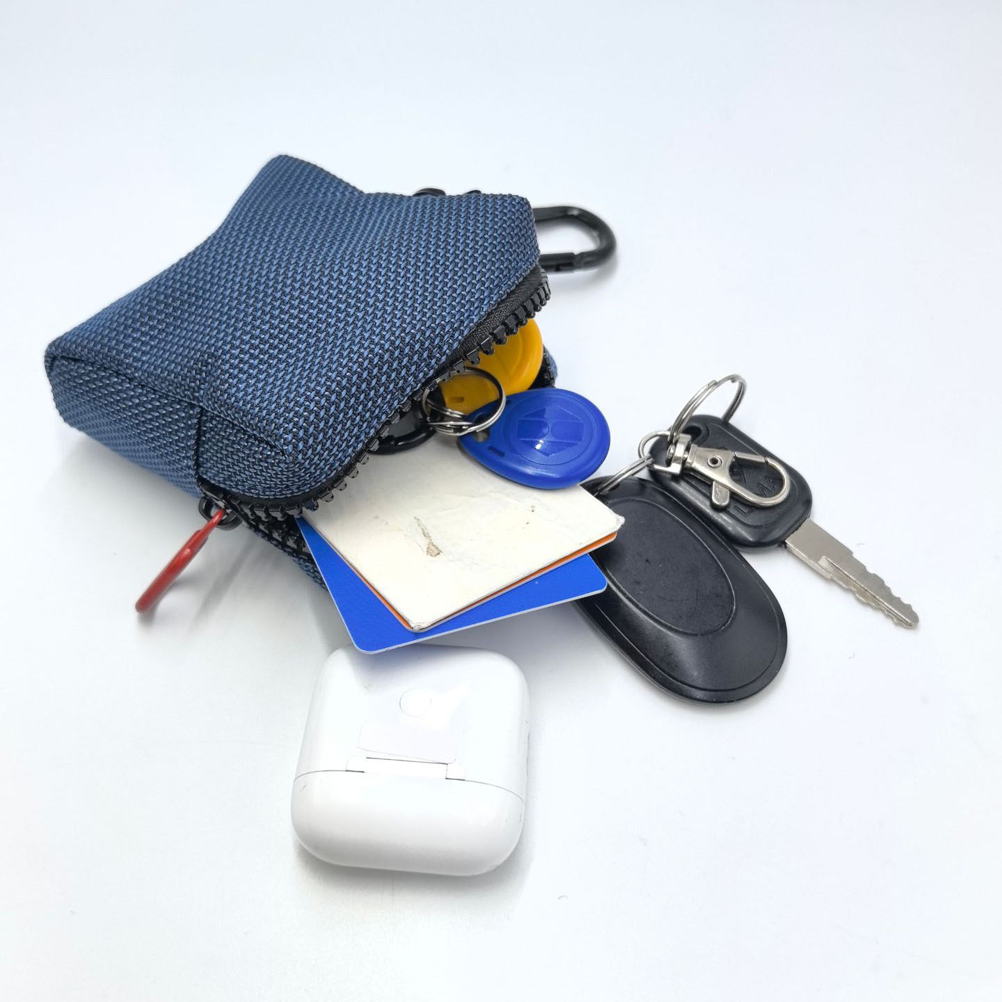 新しいEDCポーチ収納キーホルダー財布、耐久性のあるナイロン - Edc Carry Card のレビューと価格