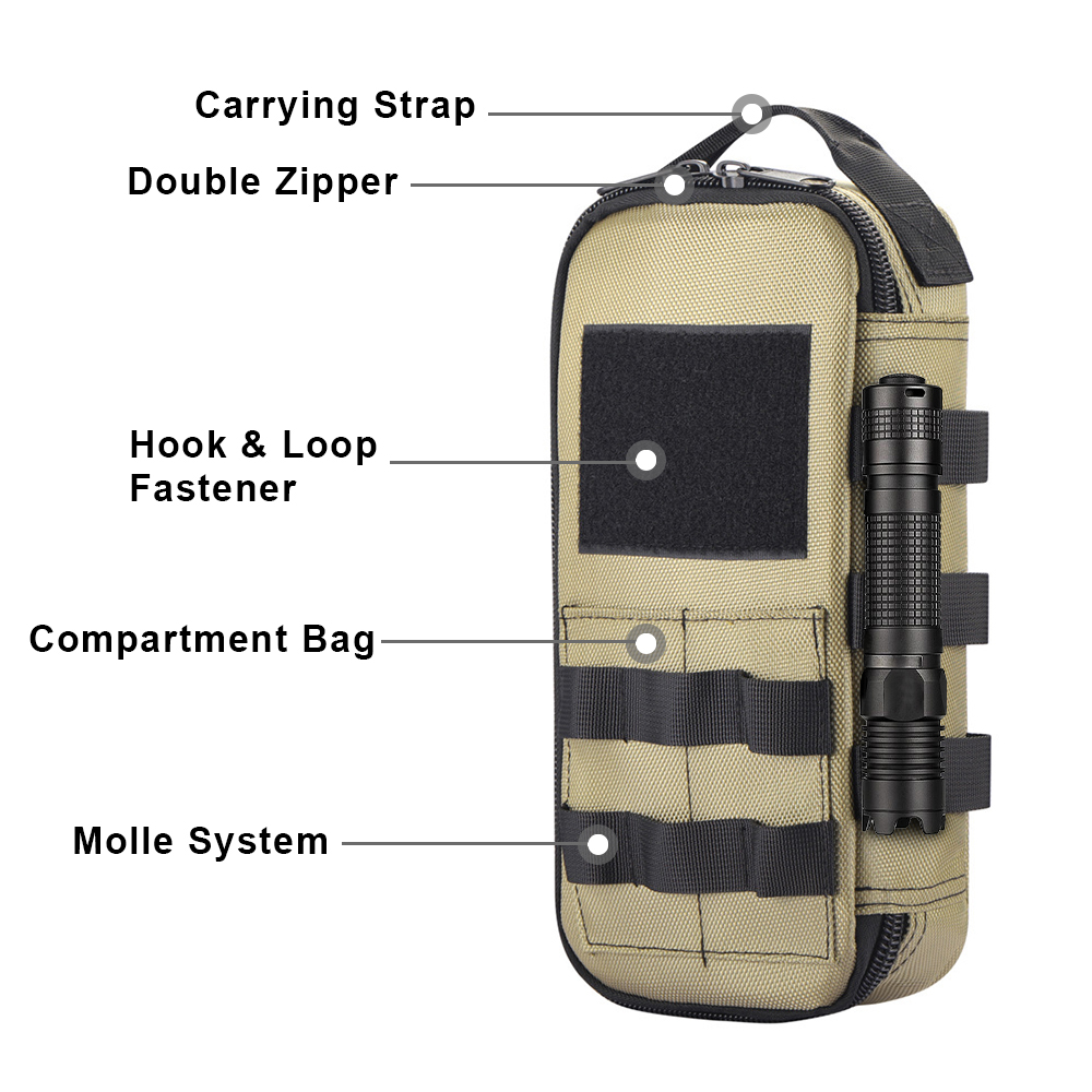 戦術ユーティリティ EDC ポーチ ヘビーデューティー小型ツ - Edc Able Carry のレビューと価格