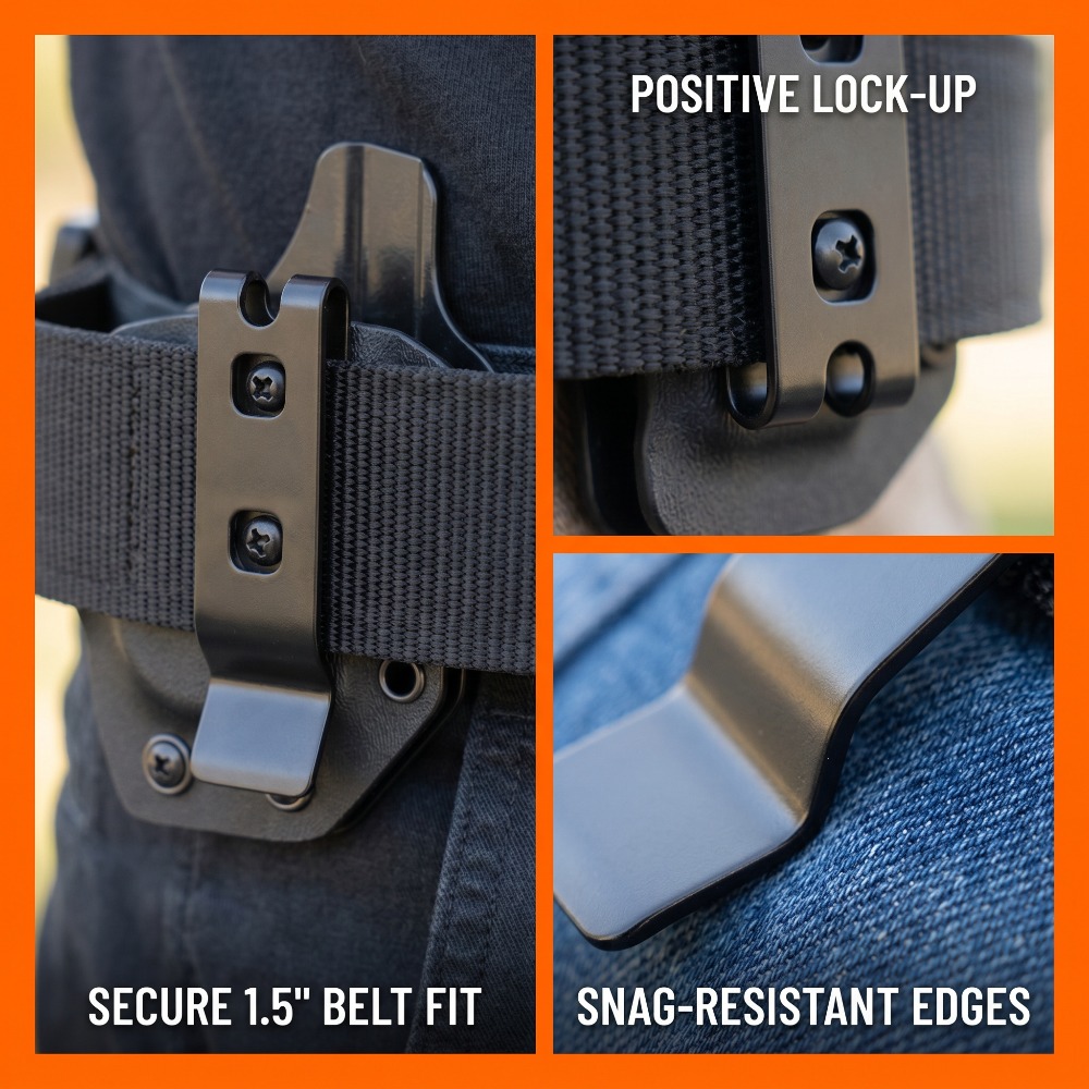 金属ポケットクリップバッククリップ交換用ネジセット DIY  - Edc Carry Accessories のレビューと価格