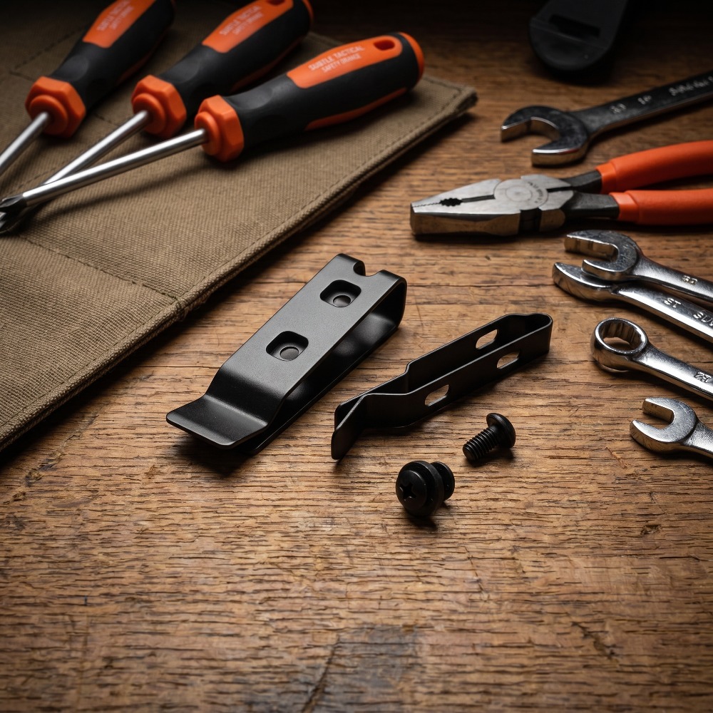 金属ポケットクリップバッククリップ交換用ネジセット DIY  - Edc Carry Accessories のレビューと価格