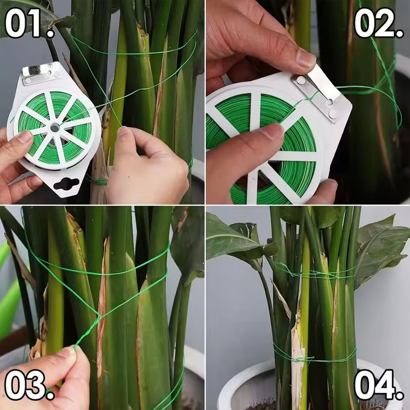 ガーデンツイストタイ多機能ストラップ植物クライミング再利用可 - Gear Tie Reusable のレビューと価格