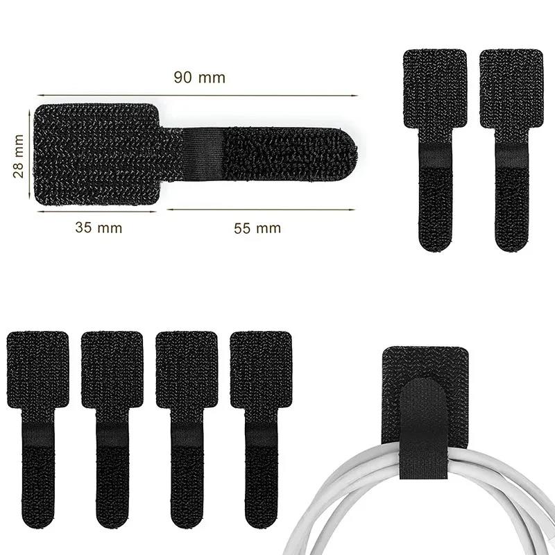 20 個再利用可能なケーブルタイ固定ワイヤーオーガナイザーコ - Gear Tie Reusable のレビューと価格
