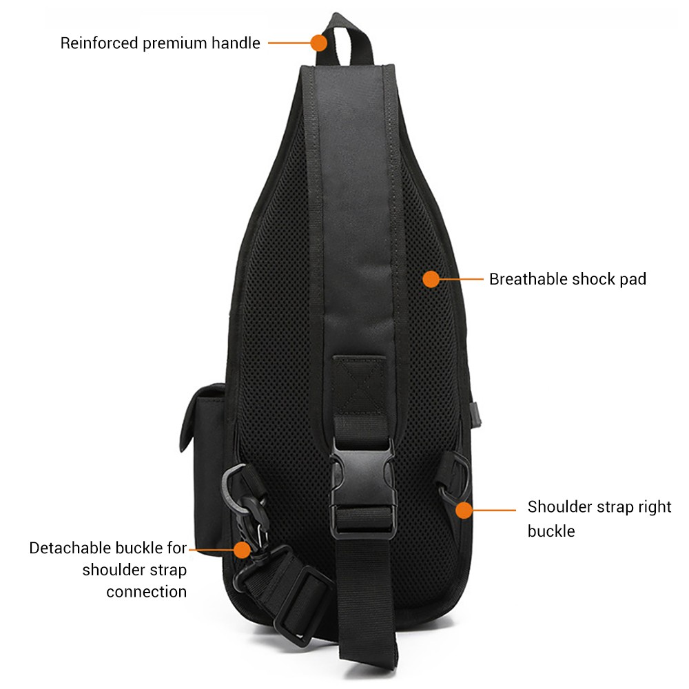 戦術ピストルバッグ隠しキャリーガンバッグクロスボディスリング - Edc Concealed Carry Holster のレビューと価格