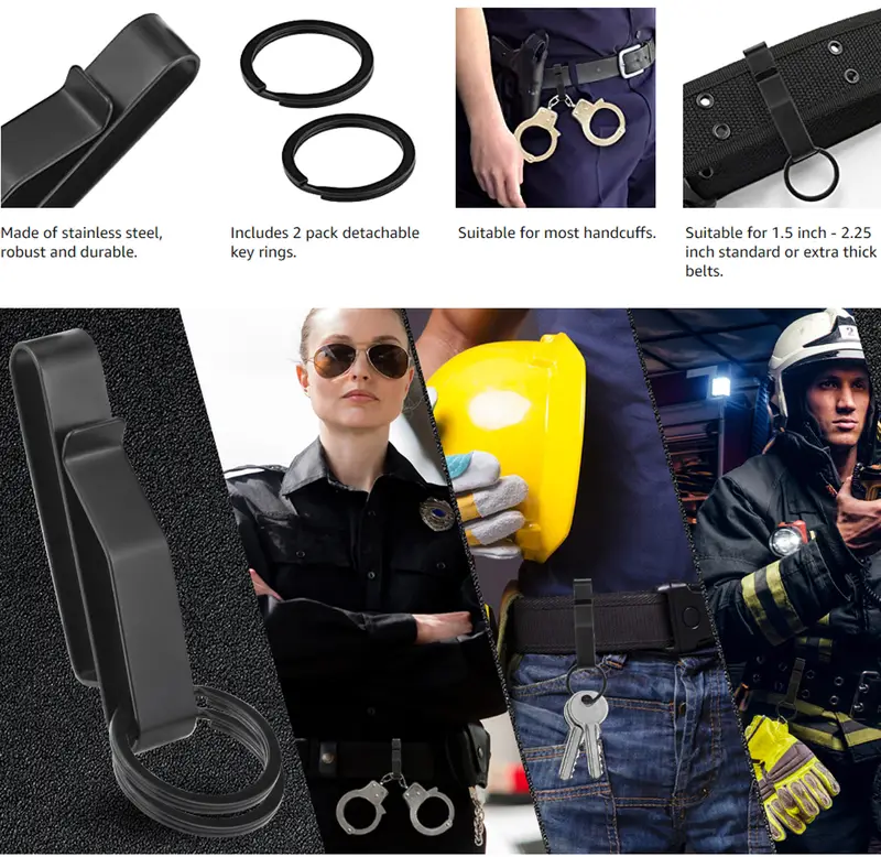 1個入り多目的ベルトバックル 軽量ステンレススチール製タクテ - Edc Carry Accessories のレビューと価格
